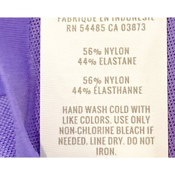 Smoothez Aerie Mesh Unlined Bra Purple Wash Size 34B NWT - Picture 5 of 7